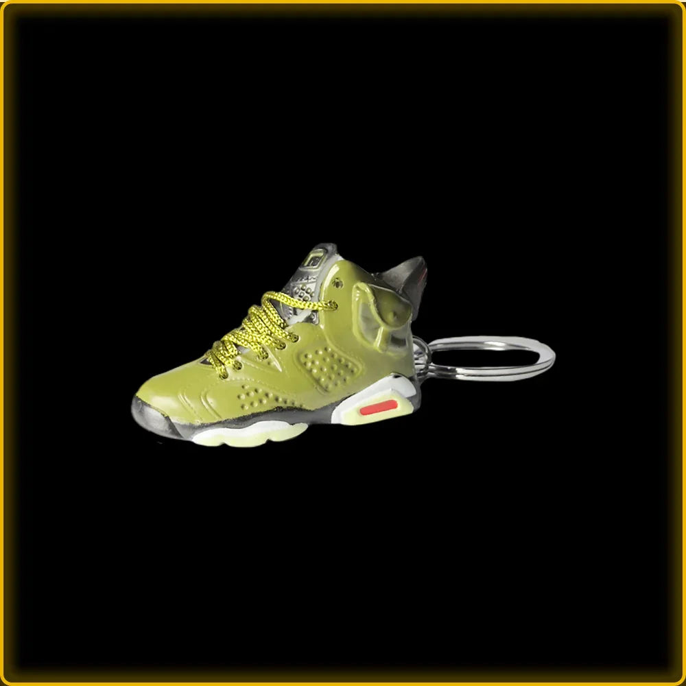 Chaveiro Air Jordan 6 x Travis Scott