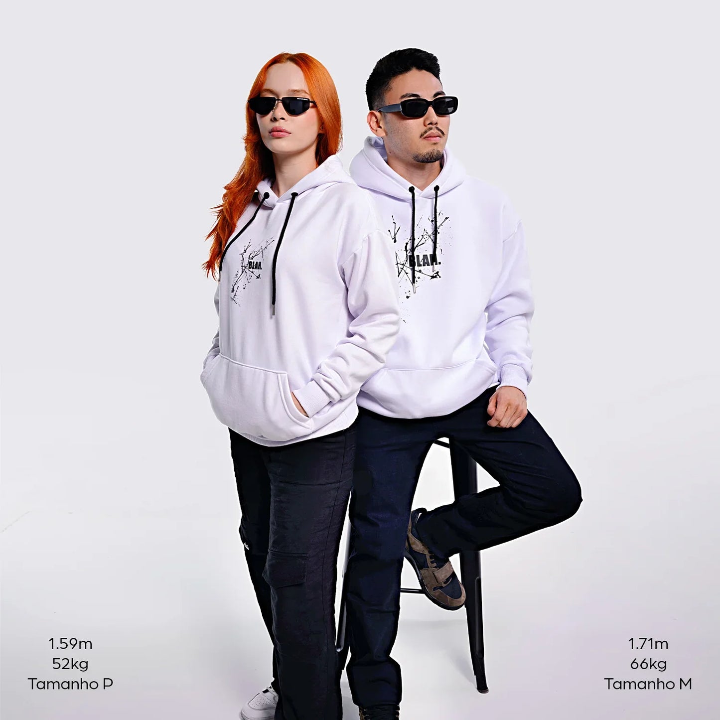 Moletom "BLAH." (Canguru)