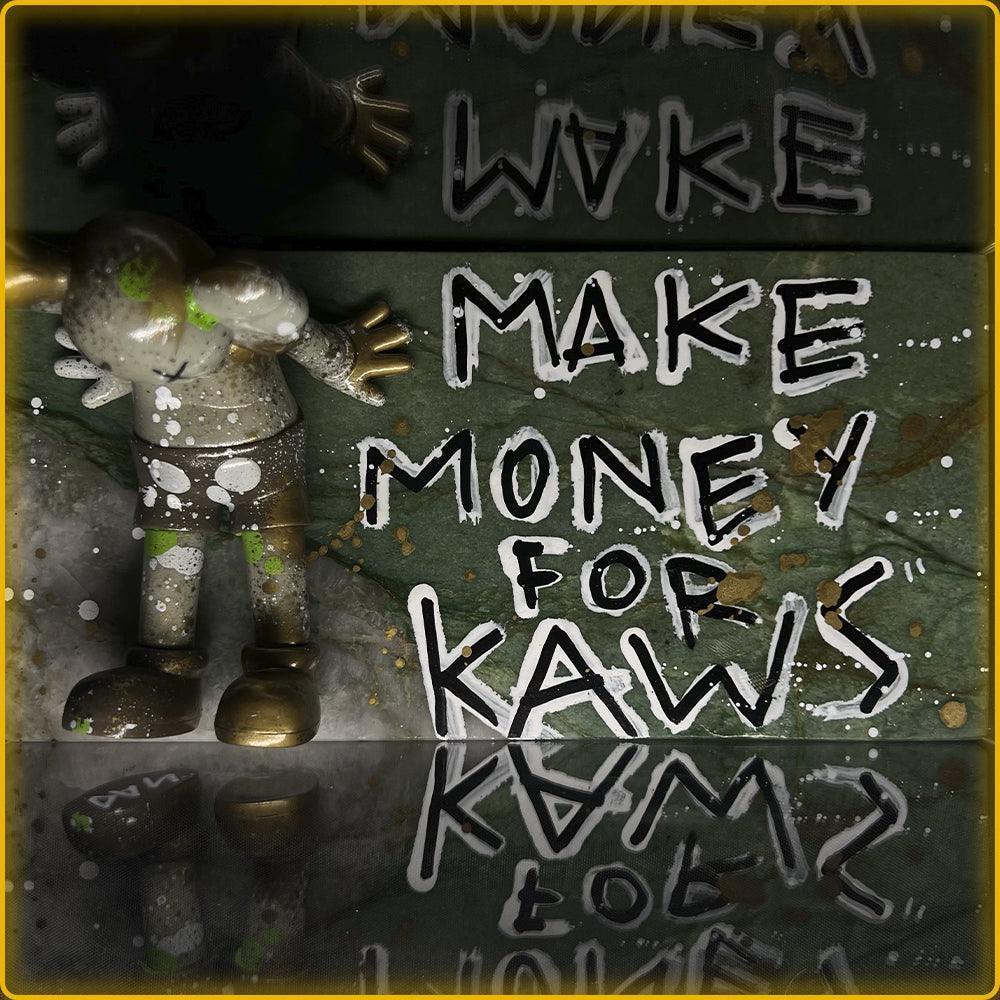 ToyArt Custom - Kaws Green - Bee.Driped