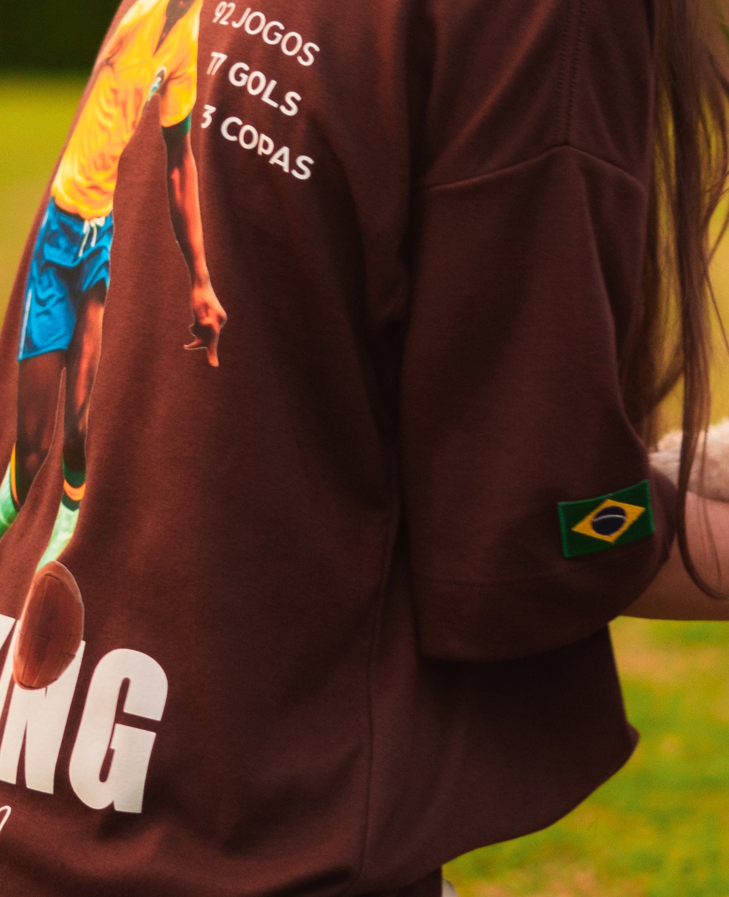 Camiseta "O REI" (Malhão Suedine)