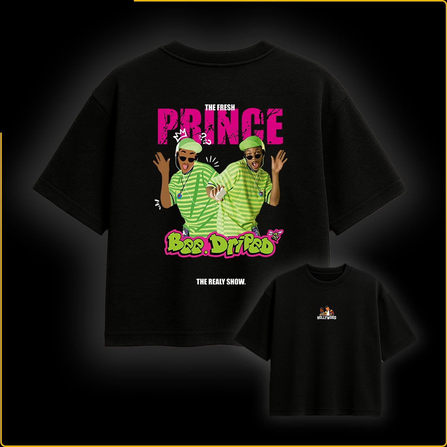 Camiseta "Fresh Prince" (Heavy Boxy)