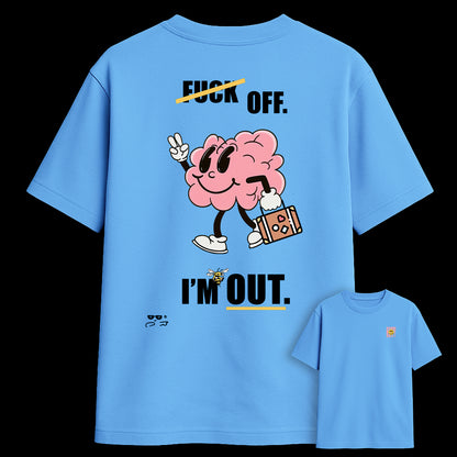 Camiseta "Blue Out" (oversided)