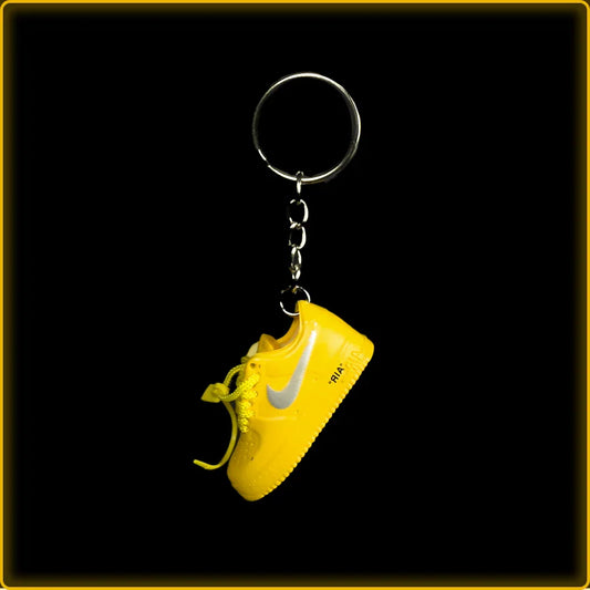 Chaveiro Air Force 1 Off-White Yellow