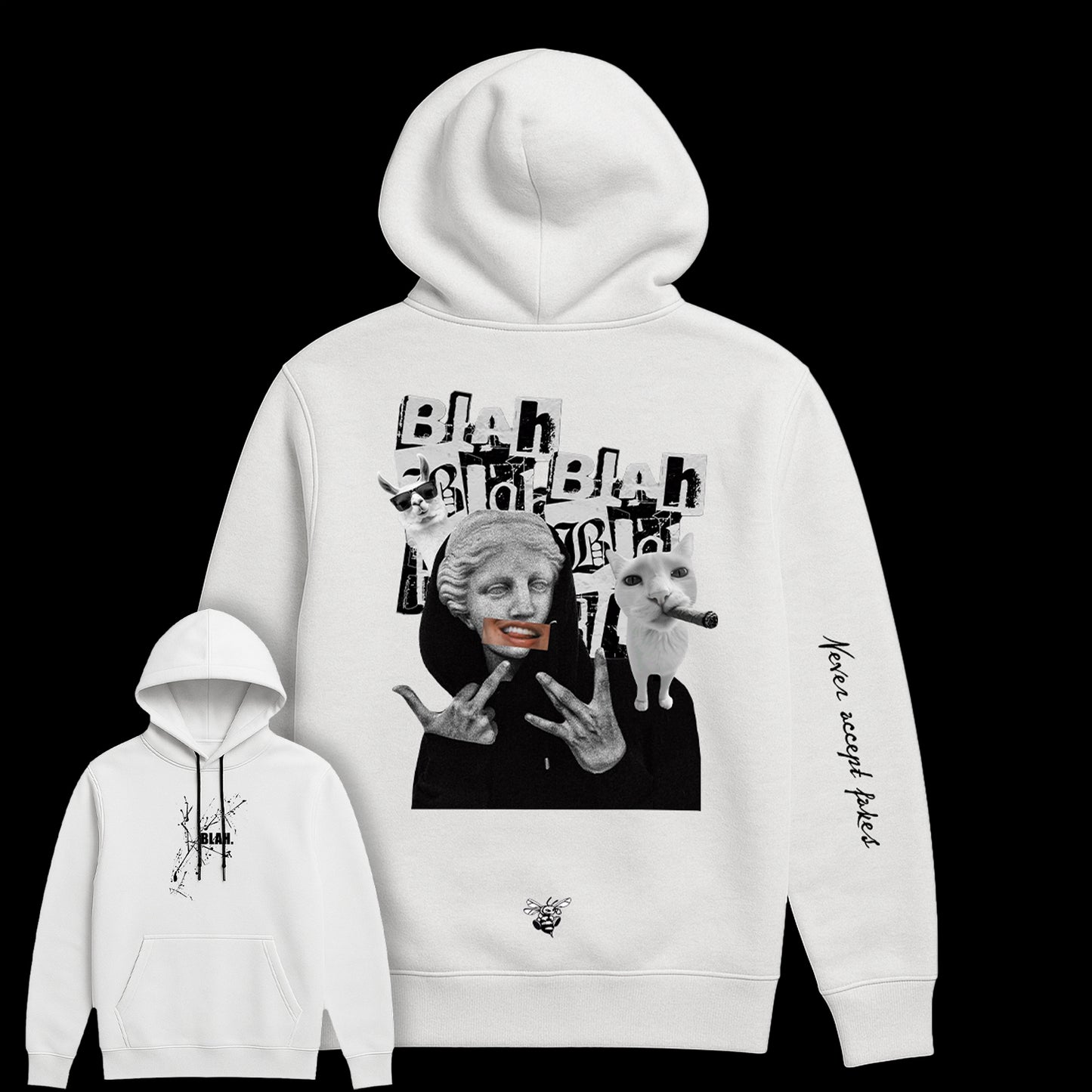 Moletom "BLAH." (Canguru)