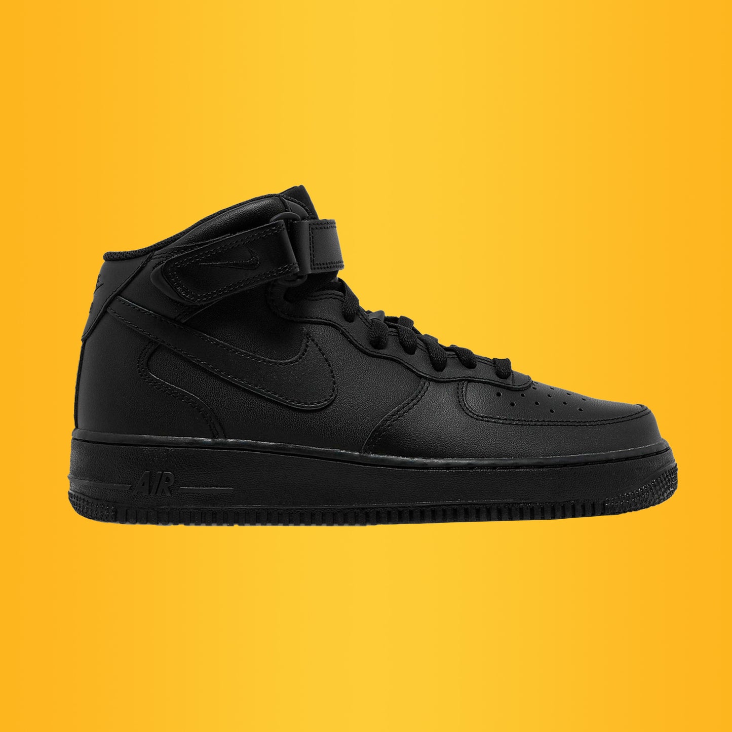 Air Force 1 Mid 07' Triple Black