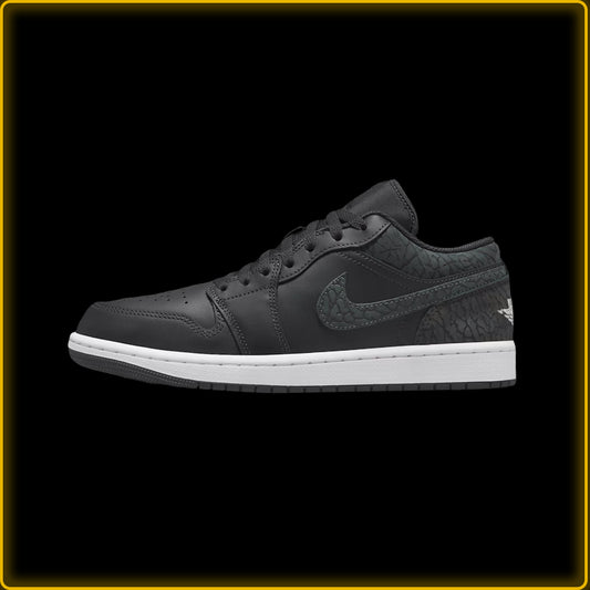 Air Jordan 1 Low SE Black Elephant