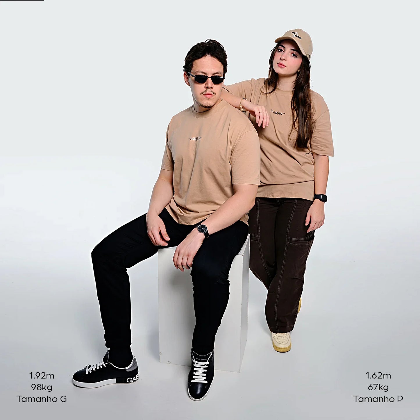 Camiseta "Bee Art" (oversized)