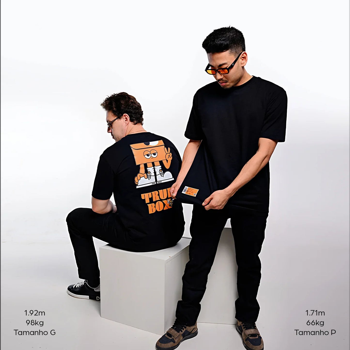 Camiseta "True box" (oversized)