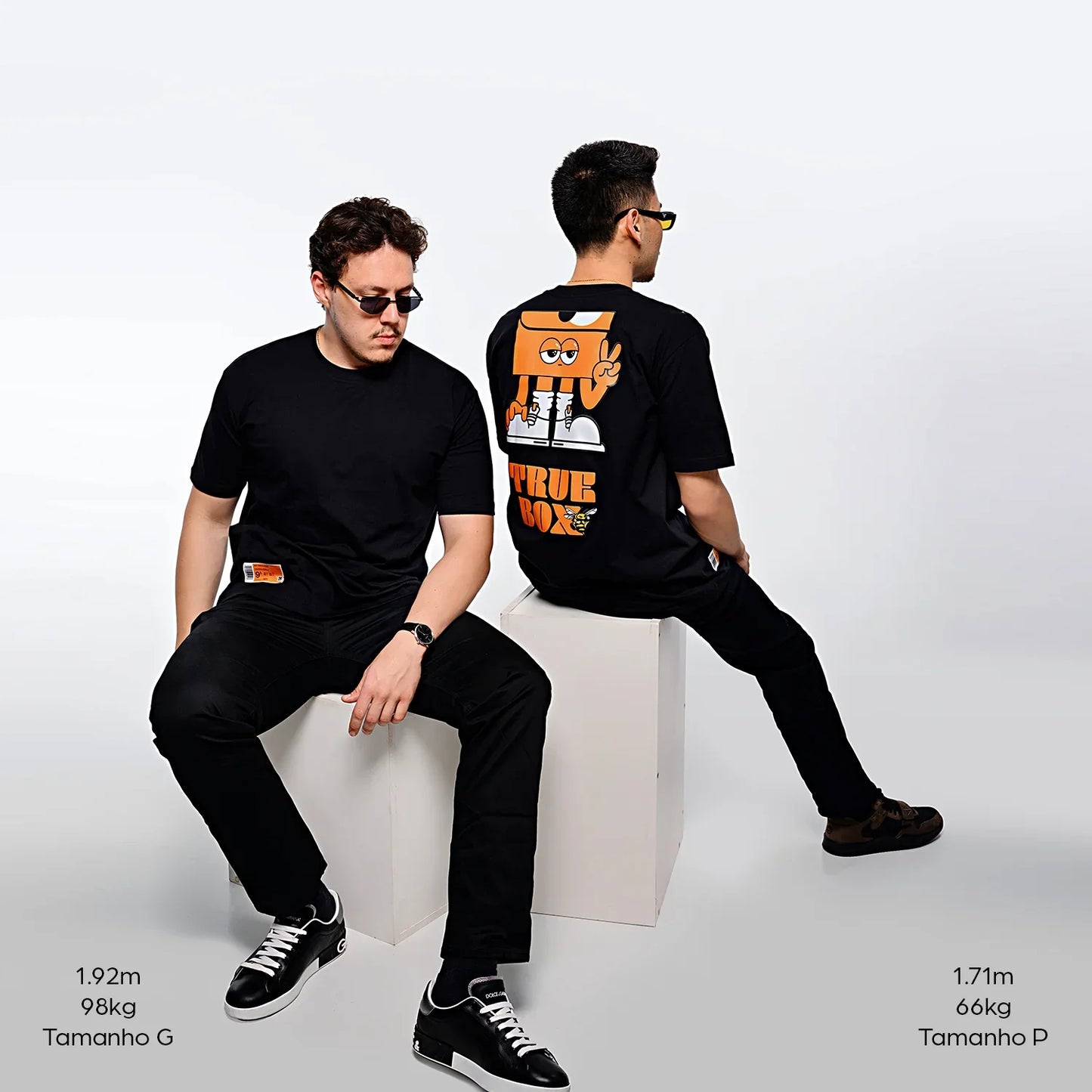 Camiseta "True box" (oversized)