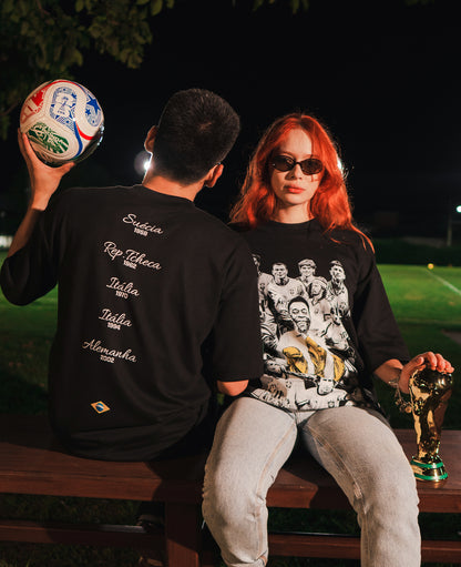 Camiseta "Brasil Legends" (Malhão Suedine)