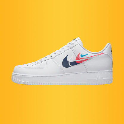 Air Force 1 Quadruple Swoosh