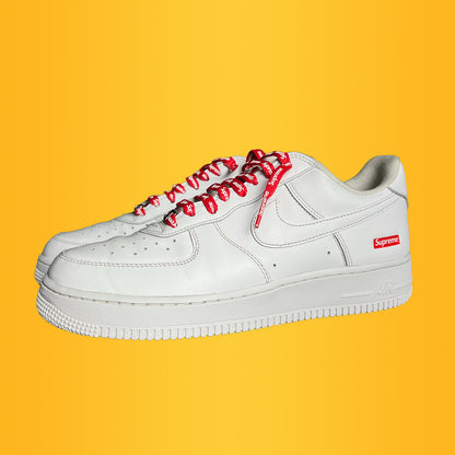 Supreme x Nike Air Force 1 Low Box Logo White - SH