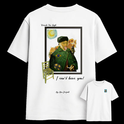 Camiseta "I can't hear you" (Oversized)