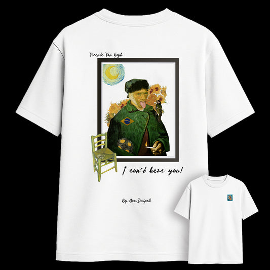 Camiseta "I can't hear you" (Oversized)