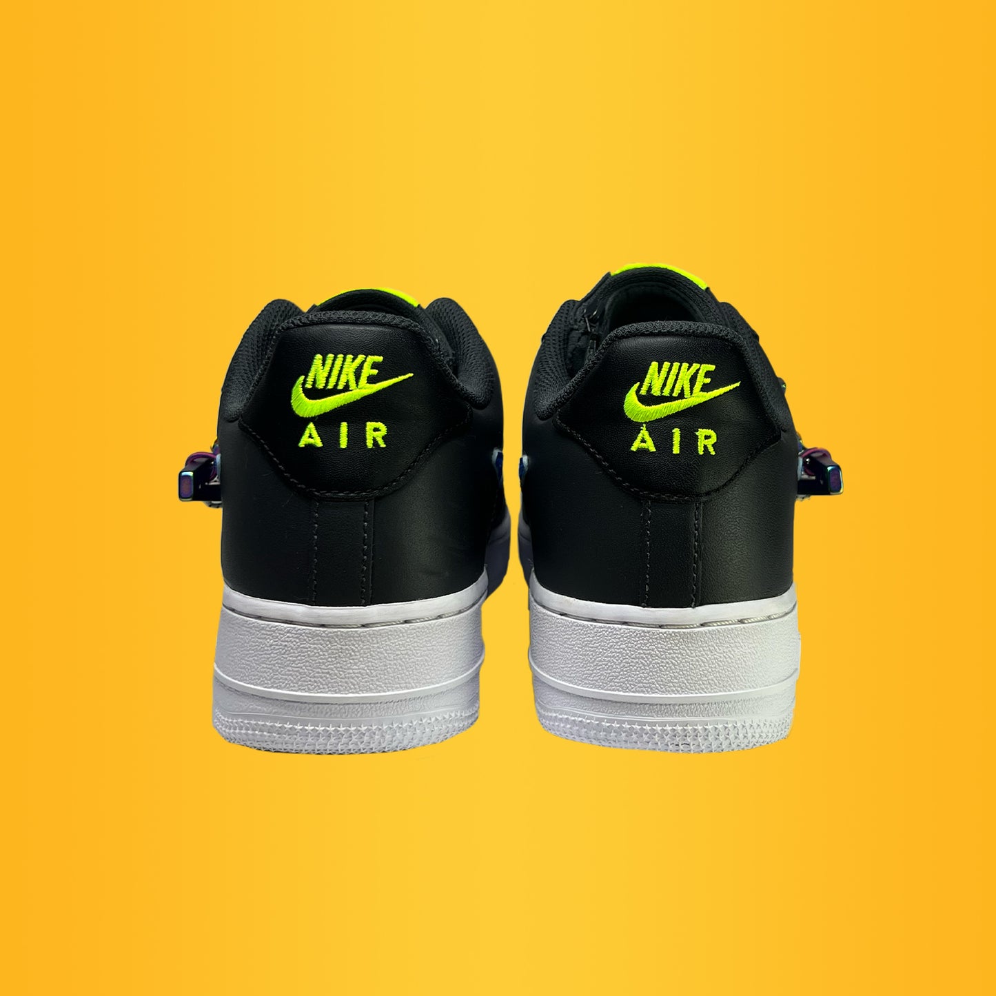 Nike Air Force 1 PRM Black Carabiner - SH -