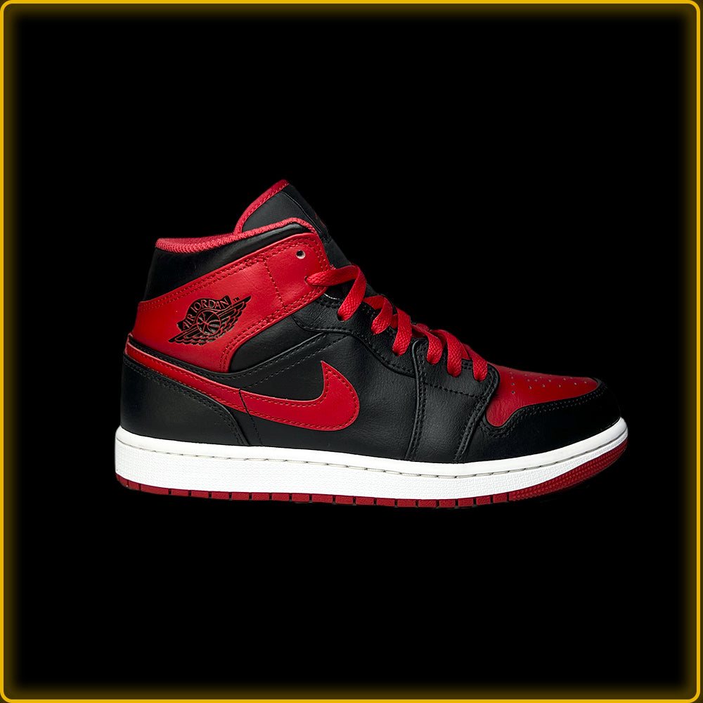 Air Jordan 1 Mid Alternate Bred - SH -